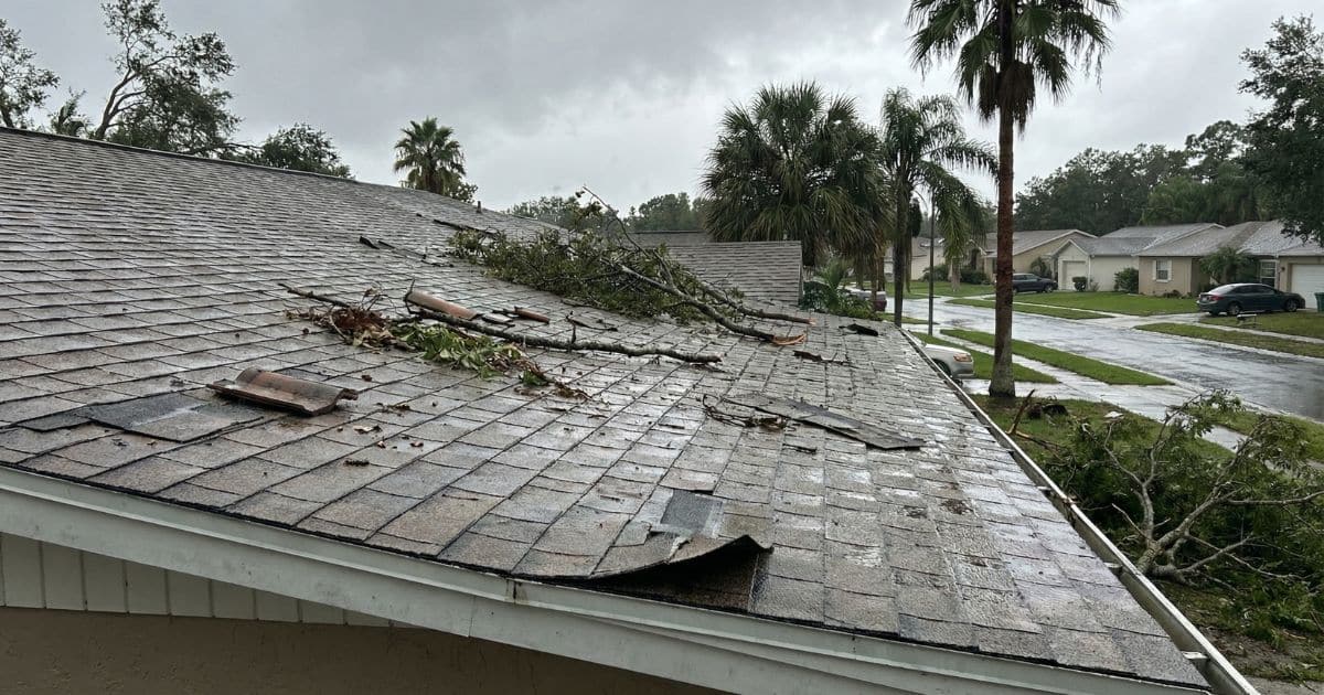 storm damage roof repair orlando florida