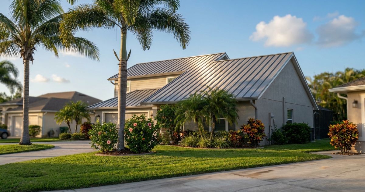 metal roofing installation in Palm Bay Florida
