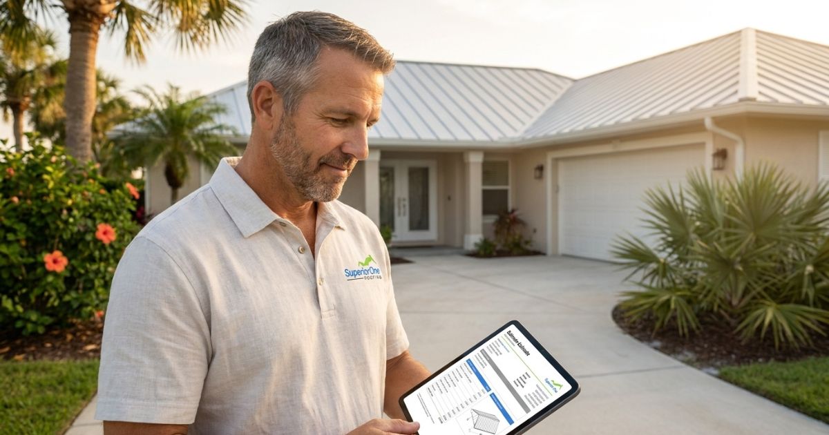 metal roofing installation in Palm Bay Florida